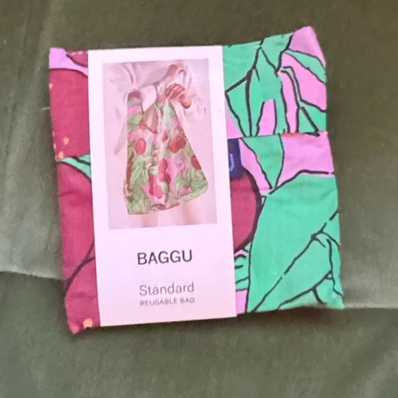 BAGGU Standard Reusable Bag, Purple - Picture 4 of 4